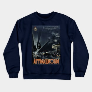 Russian Carnival Poster, 1940 Crewneck Sweatshirt